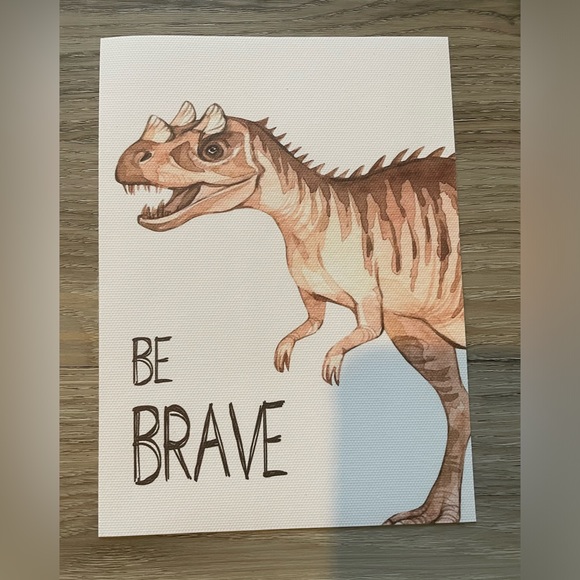 Canvas Dinosaur Prints - Picture 3 of 5